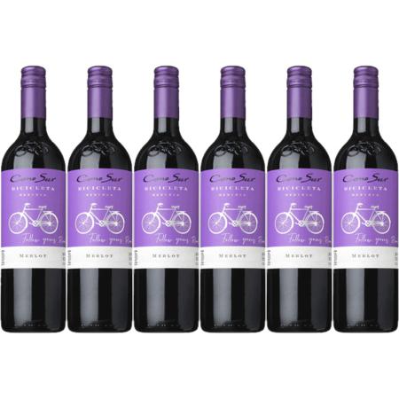 Cono Sur Bicicleta merlot 6 flessen