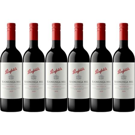 Penfolds Koonunga hill shiraz cabernet 6 flessen