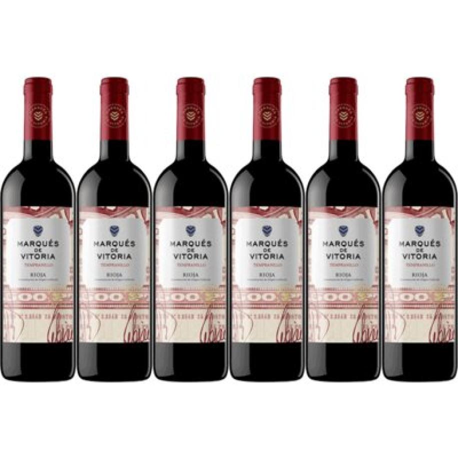 Marqués de Vitoria Rioja tempranillo 6 flessen