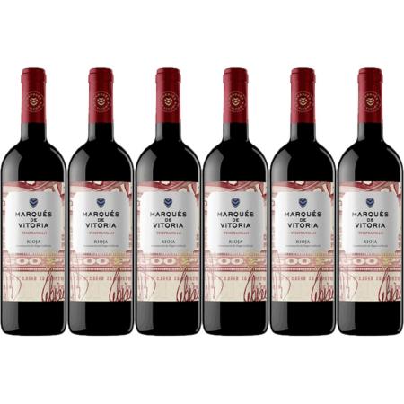 Marqués de Vitoria Rioja tempranillo 6 flessen