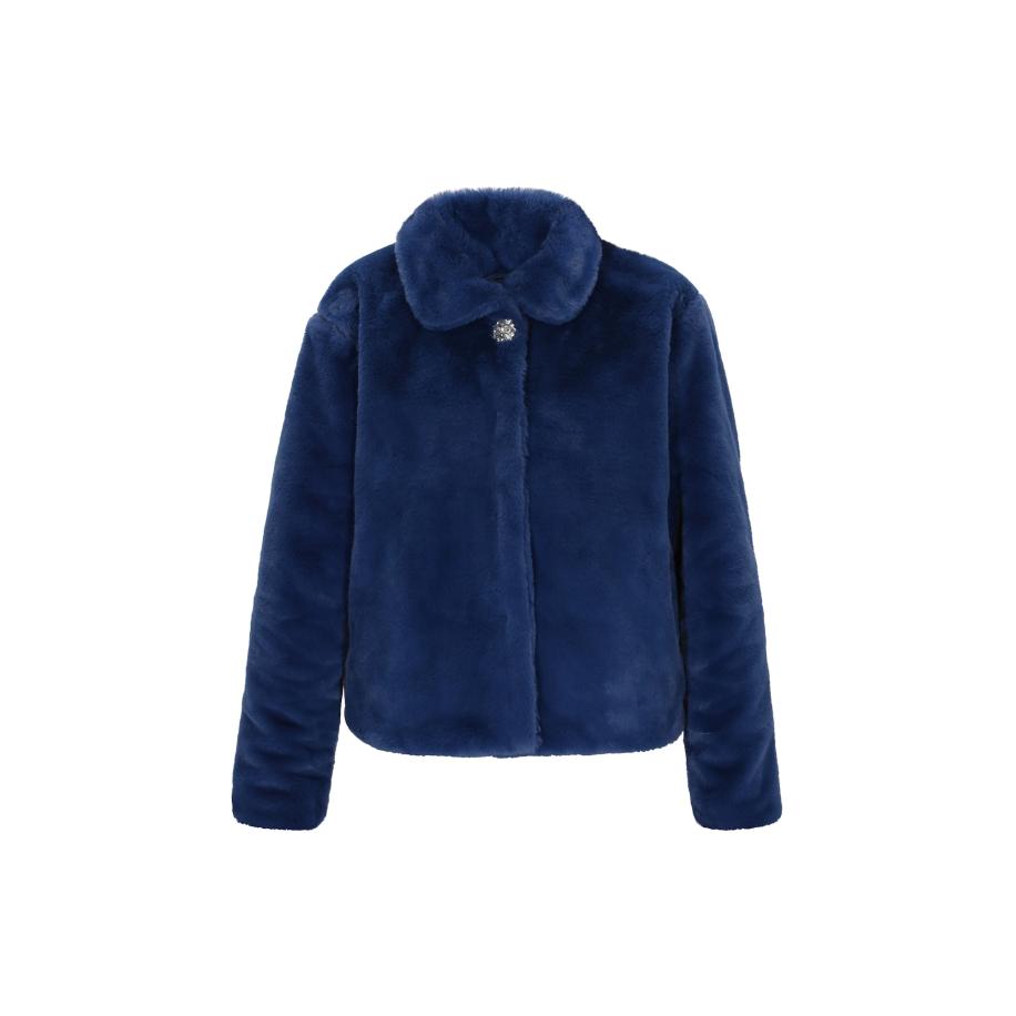 Faina faina Winterjas Fashion Look donkerblauw -