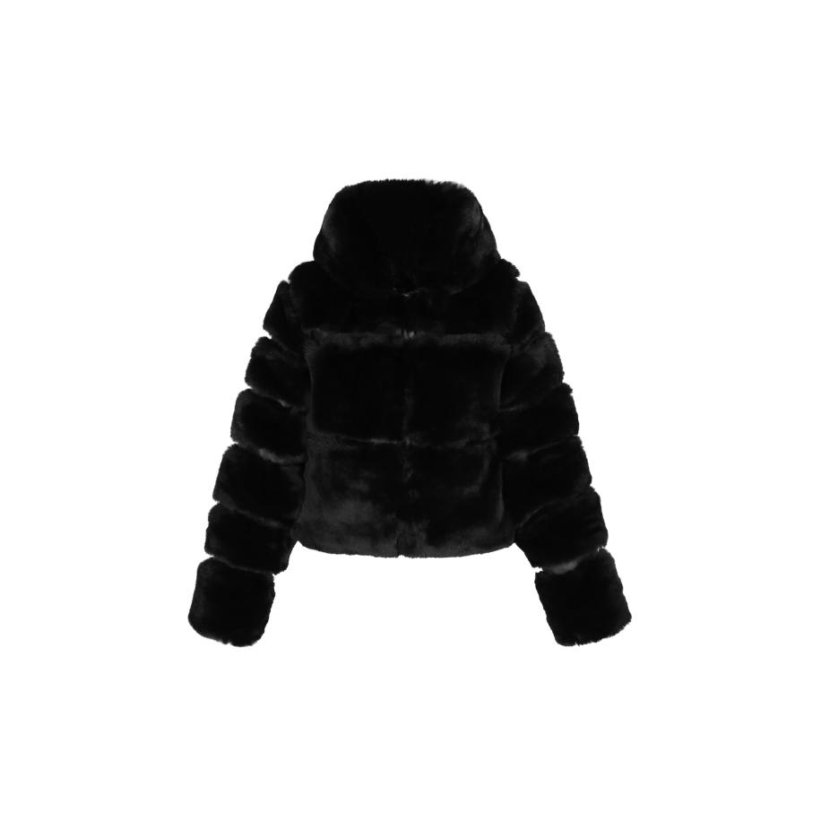 Faina faina Winterjas zwart -