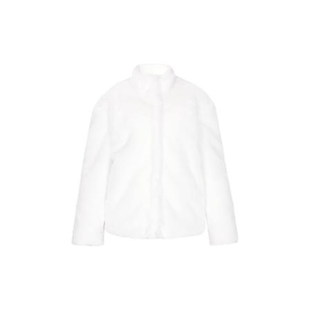 Faina faina Winterjas Fashion Look wit