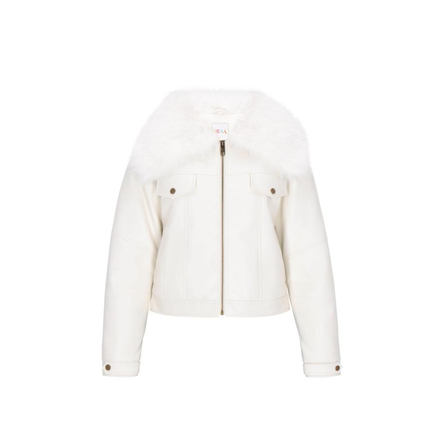 IZIA IZIA Winterjas Fashion Look offwhite -