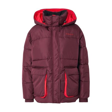 Iriedaily Iriedaily Winterjas bordeaux / lichtrood