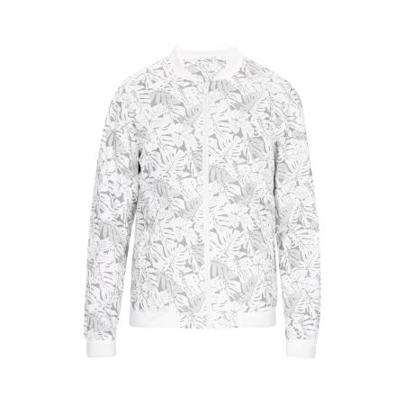 ALEKO ALEKO Winterjas grijs / wit