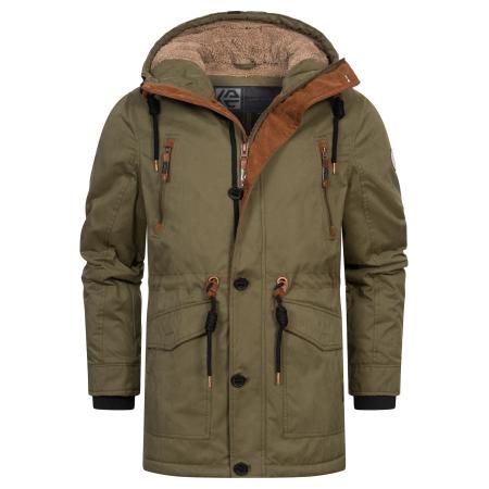 INDICODE JEANS INDICODE JEANS Winterjas Gillespie olijfgroen