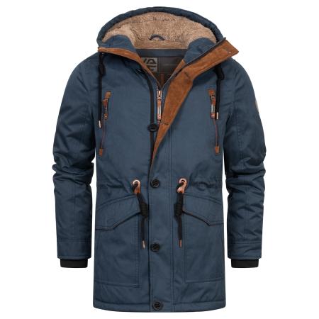 INDICODE JEANS INDICODE JEANS Winterjas Gillespie donkerblauw