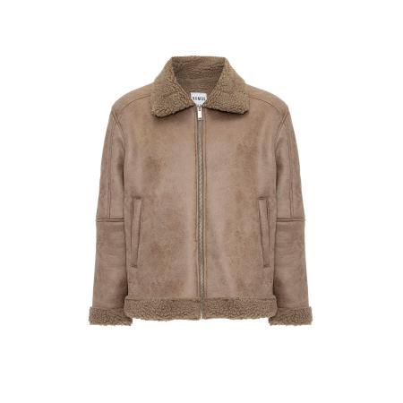 VAMOS CLO VAMOS CLO Winterjas donkerbeige