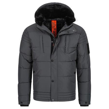 INDICODE JEANS INDICODE JEANS Winterjas Blaise grijs