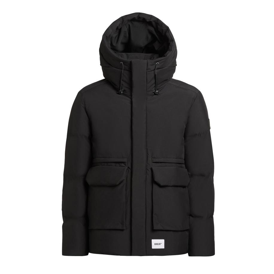 Khujo khujo Winterjas Dave zwart -
