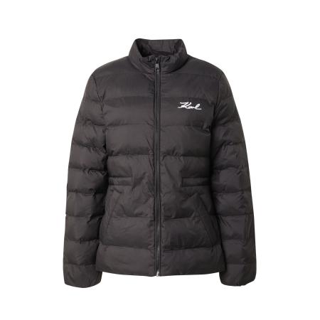 Karl Lagerfeld Karl Lagerfeld Winterjas zwart / wit