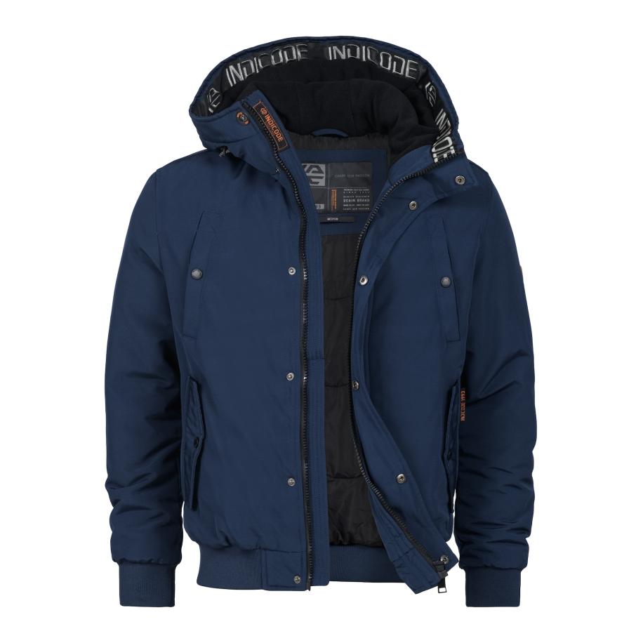 INDICODE JEANS INDICODE JEANS Winterjas Albanos navy -