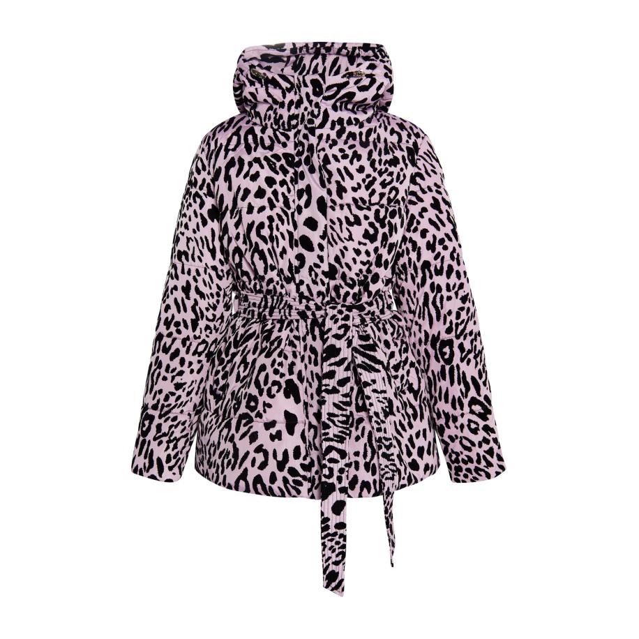 Faina faina Winterjas mauve / zwart -