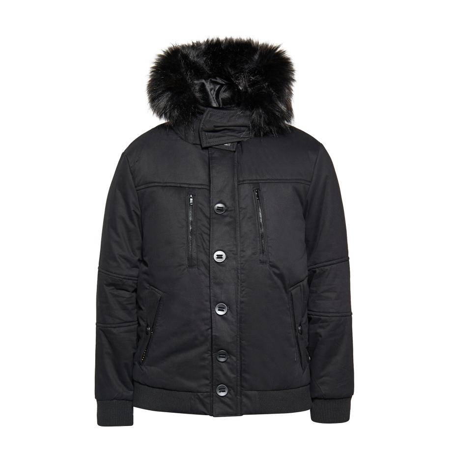 ICEBOUND ICEBOUND Winterjas zwart -