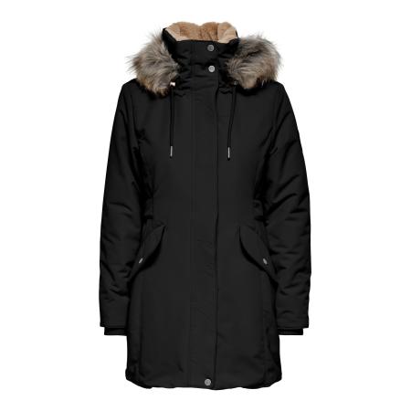 Only ONLY Winterparka zwart