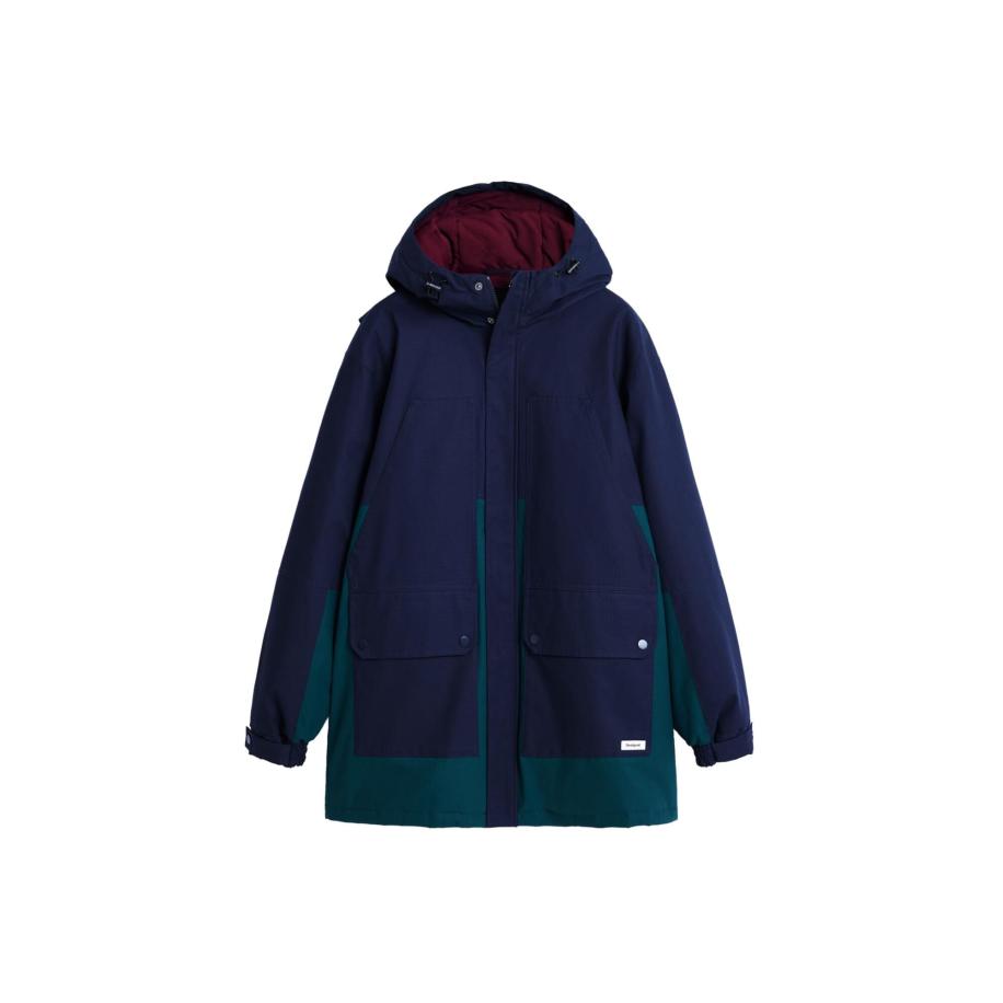 Desigual Desigual Winterjas donkerblauw / donkergroen -