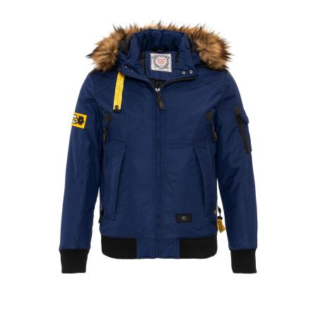 Cipo & Baxx CIPO & BAXX Winterjas blauw