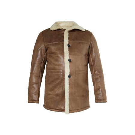 MO MO Winterjas crème / cognac