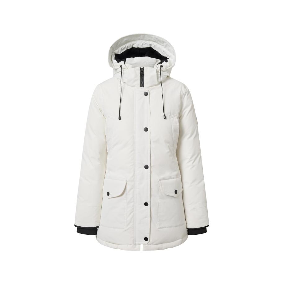 CASH-MERE.CH CASH-MERE.CH Winterparka wit -
