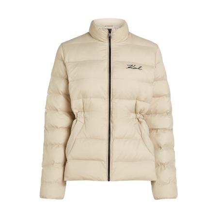 Karl Lagerfeld Karl Lagerfeld Winterjas beige / zwart