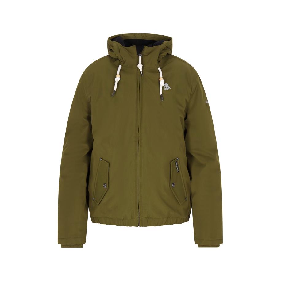 Schmuddelwedda Schmuddelwedda Winterjas olijfgroen -