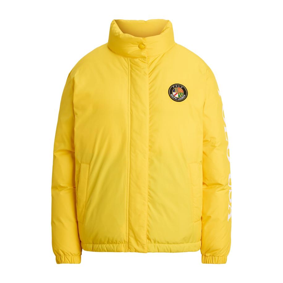 Polo Ralph Lauren Winterjas geel / rood / zwart / wit Geel