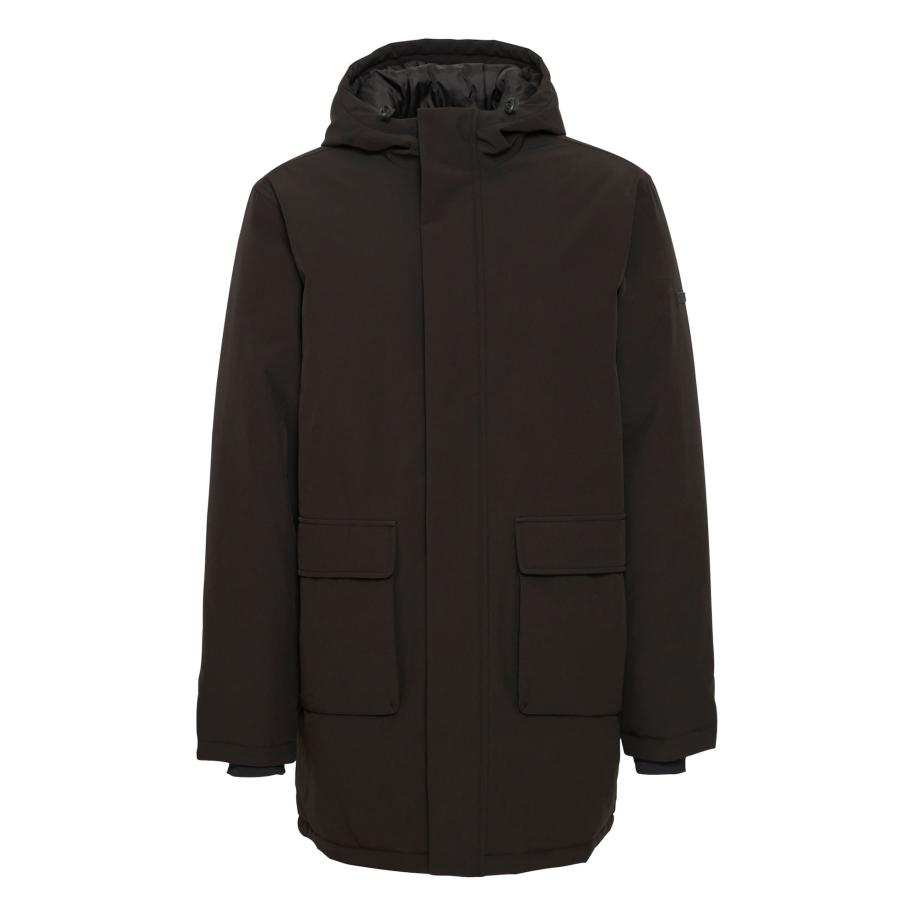 Solid !Solid Winterjas Giorgi zwart -