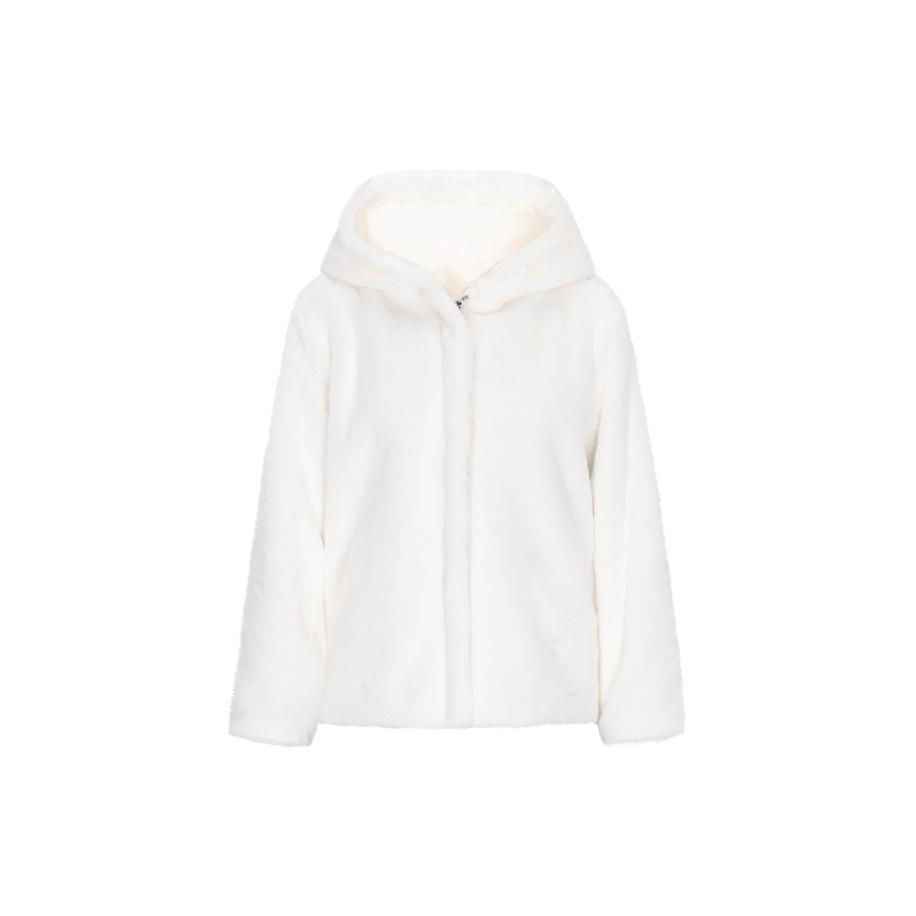 Faina faina Winterjas turquoise / offwhite -