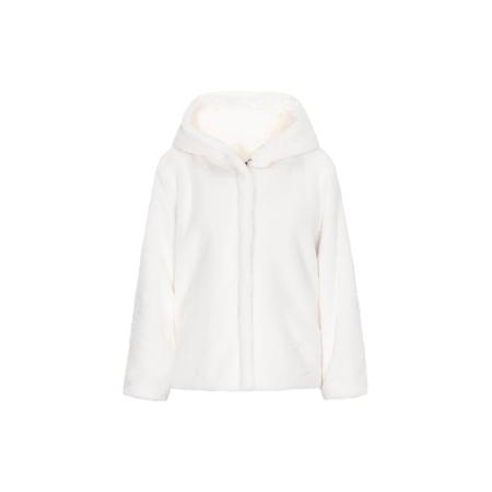 Faina faina Winterjas turquoise / offwhite