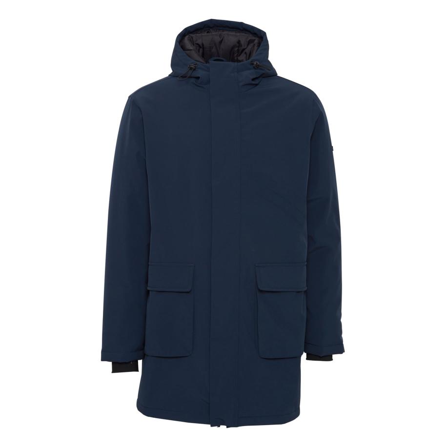 Solid !Solid Winterjas Giorgi donkerblauw -