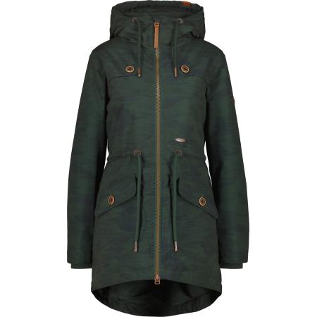 Alife And Kickin Alife and Kickin Winterparka Charlotte marine / jade groen