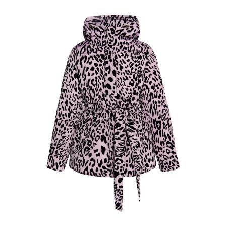 Faina faina Winterjas mauve / zwart