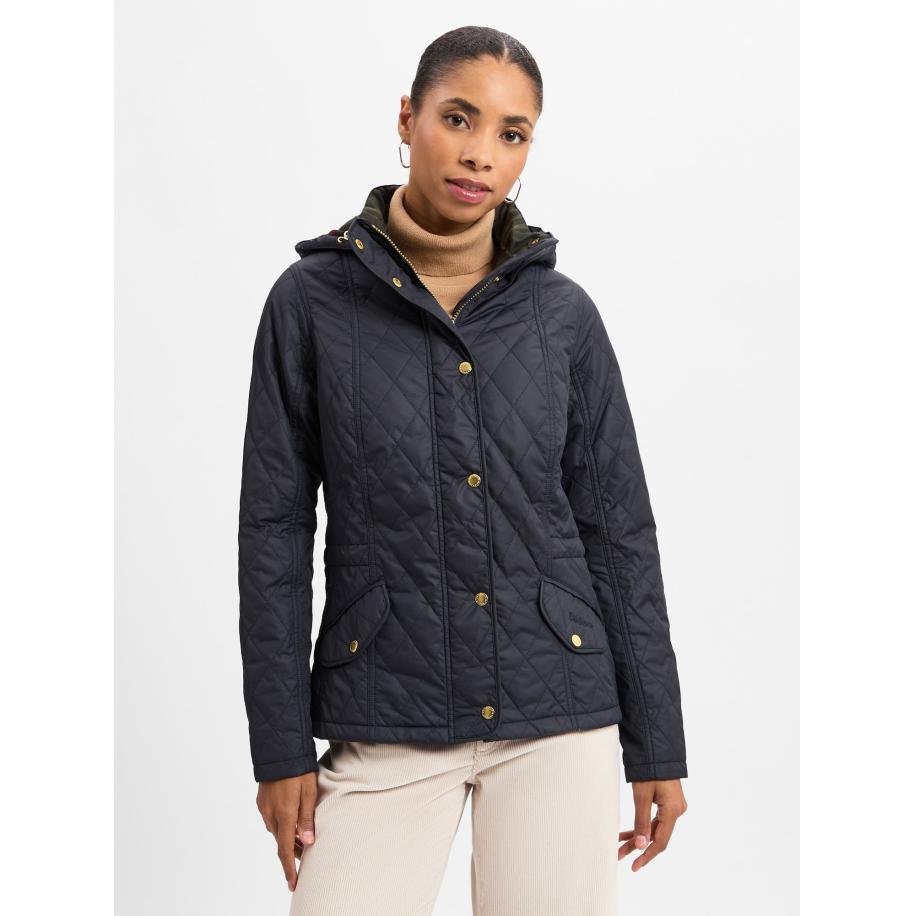 Barbour Winterjas marine Blauw