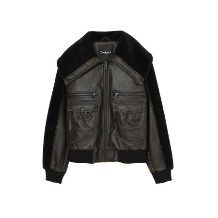 Desigual Desigual Winterjas zwart