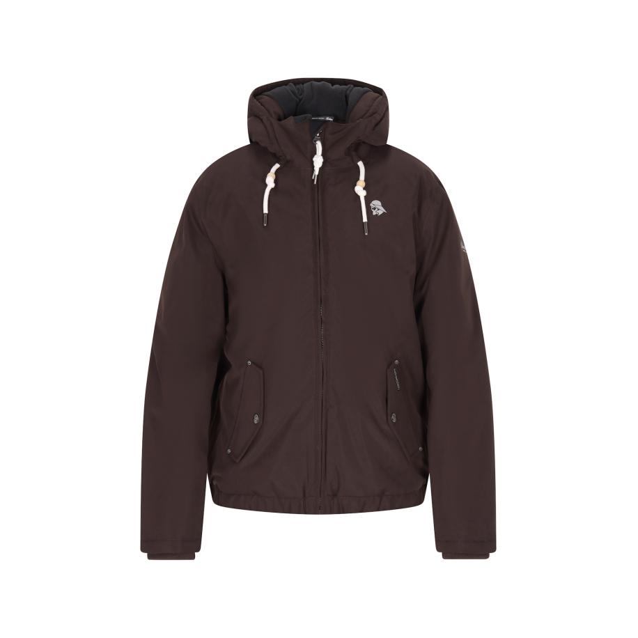 Schmuddelwedda Schmuddelwedda Winterjas donkerbruin -