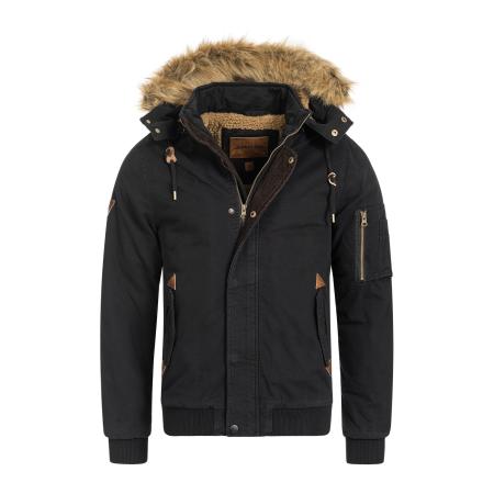 INDICODE JEANS INDICODE JEANS Winterjas Pennington zwart