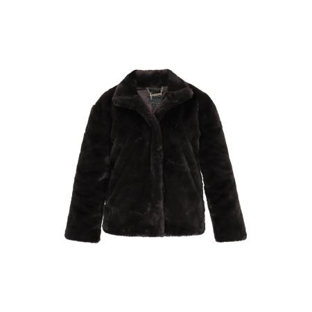 Faina faina Winterjas donkerbruin