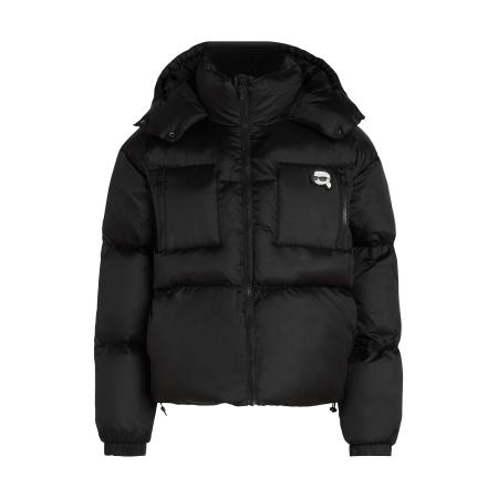 Karl Lagerfeld Karl Lagerfeld Winterjas Ikon beige / zwart / wit