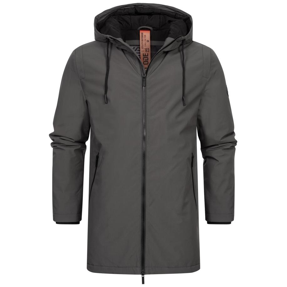 INDICODE JEANS INDICODE JEANS Winterjas INEmilio donkergrijs -