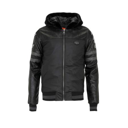 Cipo & Baxx CIPO & BAXX Tussenjas antraciet / zwart