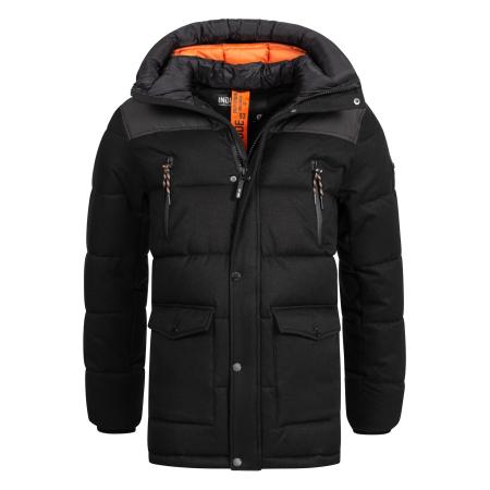 INDICODE JEANS INDICODE JEANS Winterjas Krem zwart