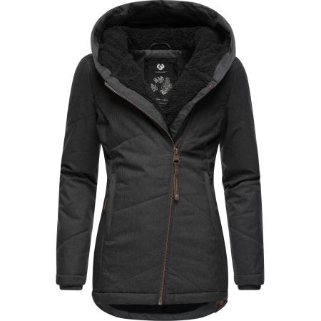 Ragwear Ragwear Winterjas Gordon zwart