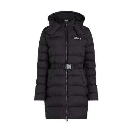 Karl Lagerfeld Karl Lagerfeld Winterjas zwart / wit