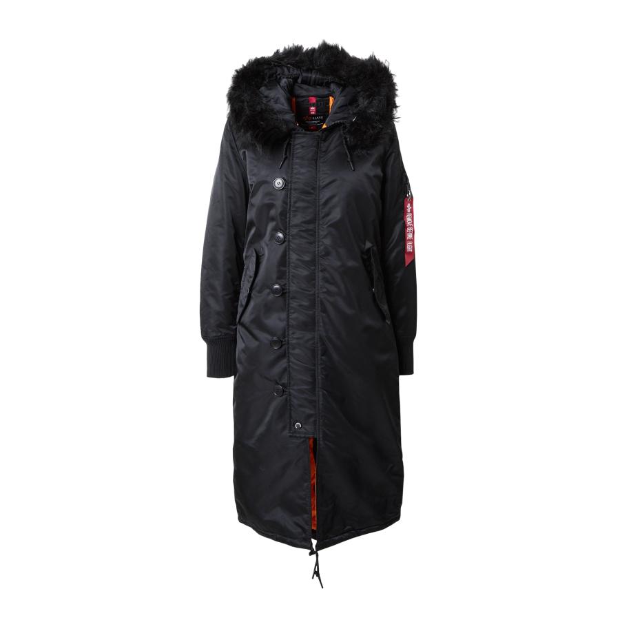 Alpha Industries ALPHA INDUSTRIES Winterparka oranje / rood / zwart / wit -