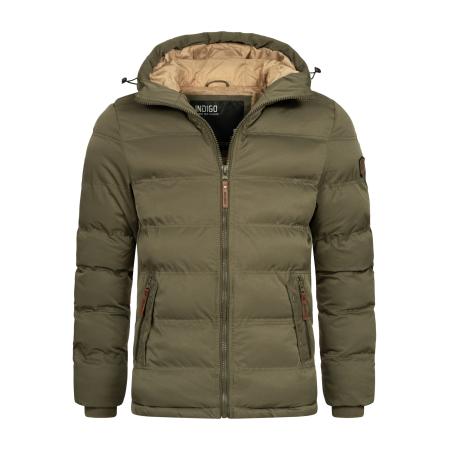 INDICODE JEANS INDICODE JEANS Winterjas donkergroen