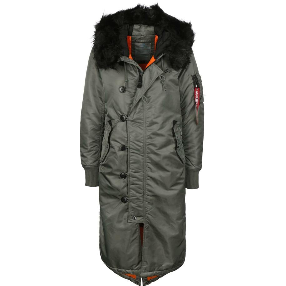 Alpha Industries ALPHA INDUSTRIES Winterparka donkergroen / zwart -
