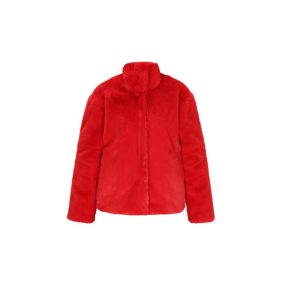 Faina faina Winterjas Fashion Look rood -