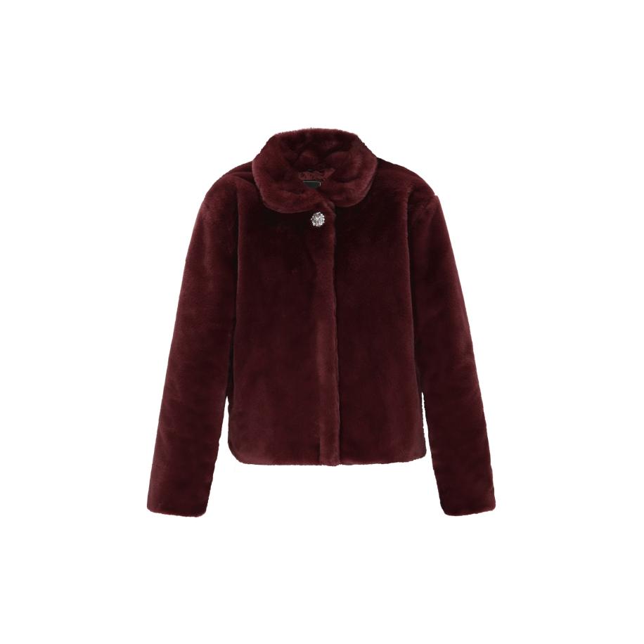 Faina faina Winterjas Fashion Look bourgogne -