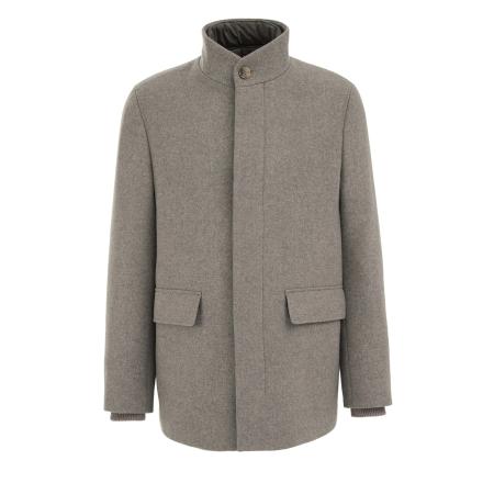 WE Fashion Winterjas taupe